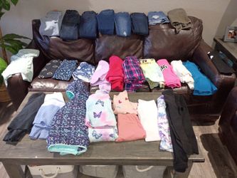 Girls clothing lot size 10/12 a couple 7/8