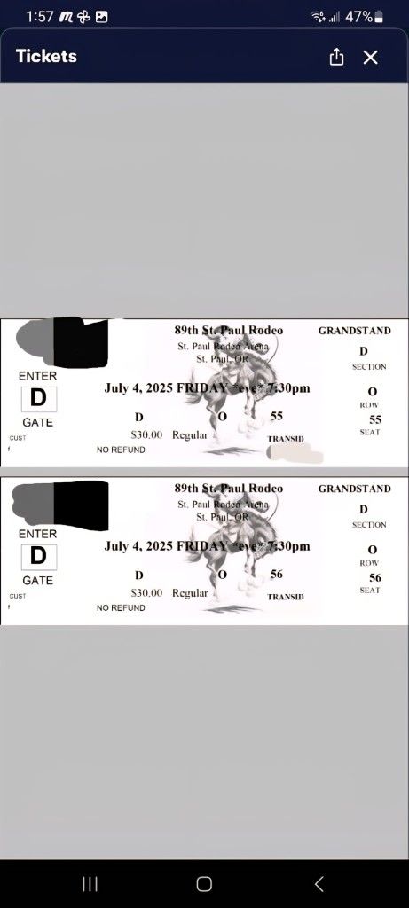 89th St. Paul Rodeo Tickets