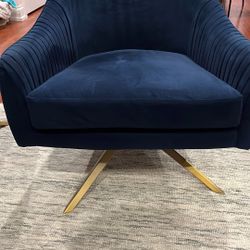 West Elm Swivel Chair