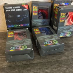 EL Wire Car Interior LED Strip Lights