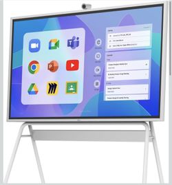 Vibe S1 4K UHD Smart Board, 75 Inch Digital Whiteboard for Office and Classroom, Electronic Presentation Meeting Device for Hybrid Work, Interative To