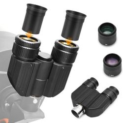Astromania Stereo Binocular Viewer for Telescopes - Featuring an Adapted 1.25" Barrel and Two 32mm Plossl Eyepieces - Almost 3D Observing