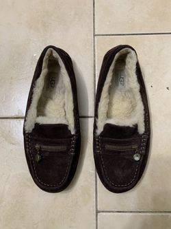UGG Men's Ascot Slipper Suede in Brown Size 8.5 Used Pick Up Only/ No Trade