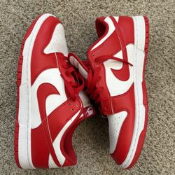Red & White Dunks Men’s Size 12.5 $80