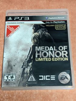 Medal of Honor Limited Edition - PlayStation 3 - Used Great Condition