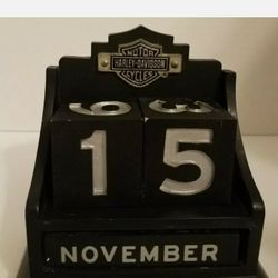 Harley Davidson Calendar Blocks 