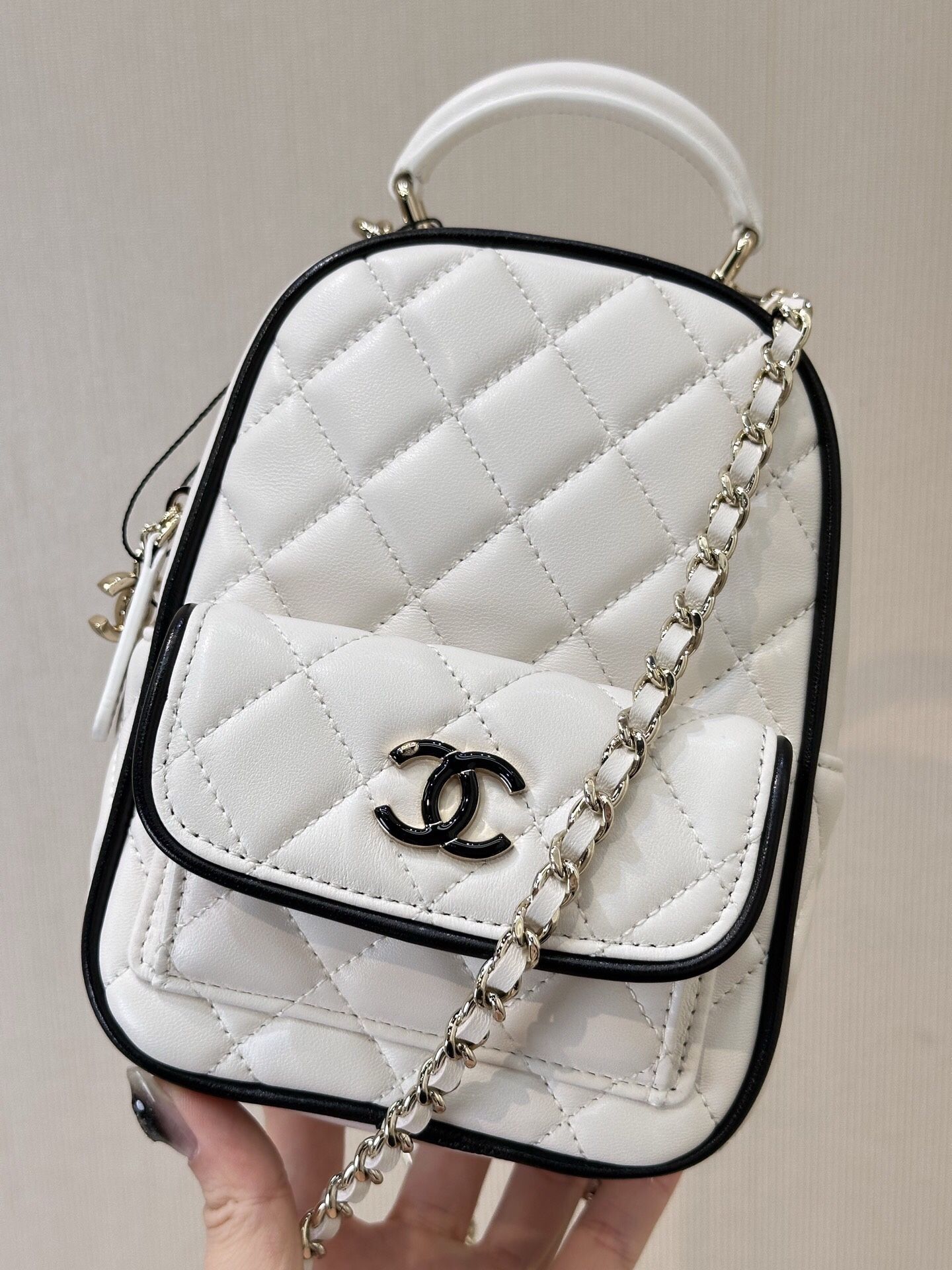 A classic women's shoulder bag