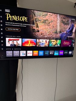 43” Vizio Smart TV with Wall Mount