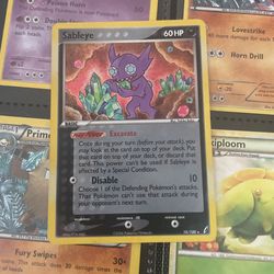 Sableye 10/100 Crystal Guardians Set Holofoil