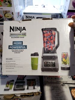 Ninja BN751C, Professional Plus Blender DUO with Auto-iQ, Black