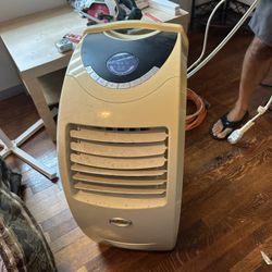 portable air conditioner, humidifier and fan. 