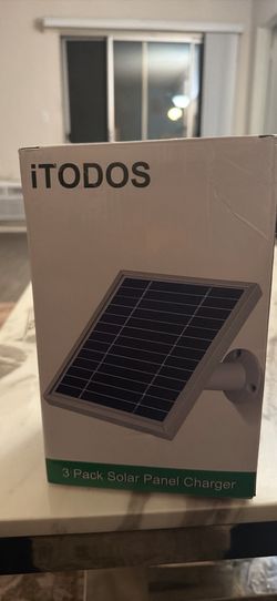 iTODOS 3-Pack Solar Panel Charger. 