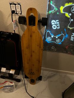 Bamboo longboard
