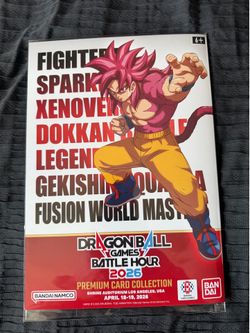 Dragon ball games battle hour 2026 premium collection!