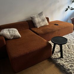 Brown sofa 