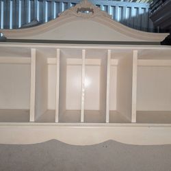 White Hutch - Top Piece Only