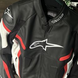 Alpinestars Motorcycle Leather Jacket