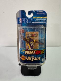 Kobe Bryant 2K Sports 2009 NBA 2K10 Figurine New/Sealed Figure is Dusty inside. Rare! 🔥