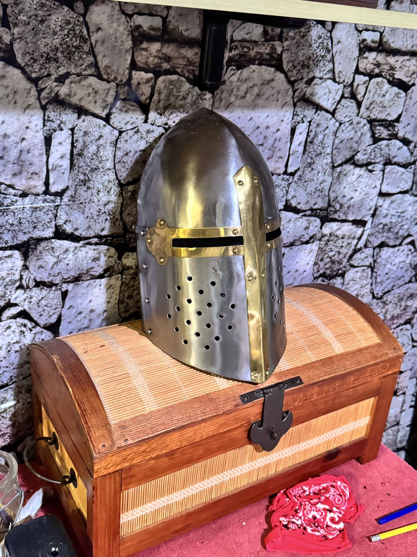 Replica Medieval Crusader Helmet