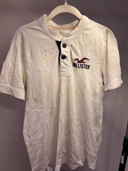 Hollister Short Sleeve Henley Shirt