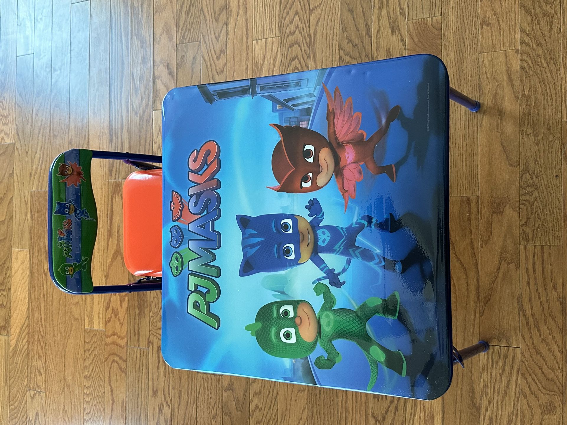 PJ Mask Table And Chair + 2 Additional Chairs