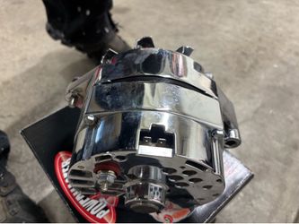 Alternator 100 Amp C10 chrome