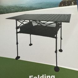 Folding Camp Table 
