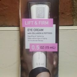 Eye Cream With Collagen And Peptides…..works Great