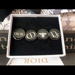 NIB Dior Individual Pins/Cuff links/Brooch (4)