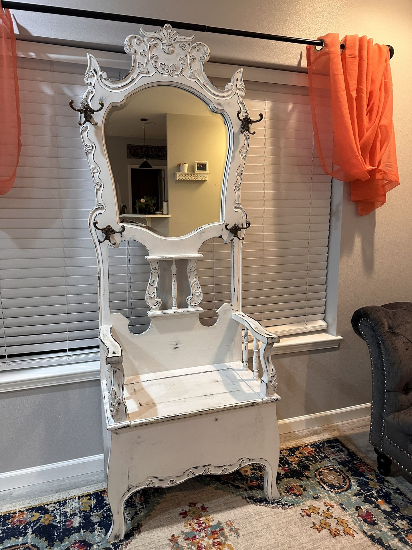 Shabby Chic Hall Tree