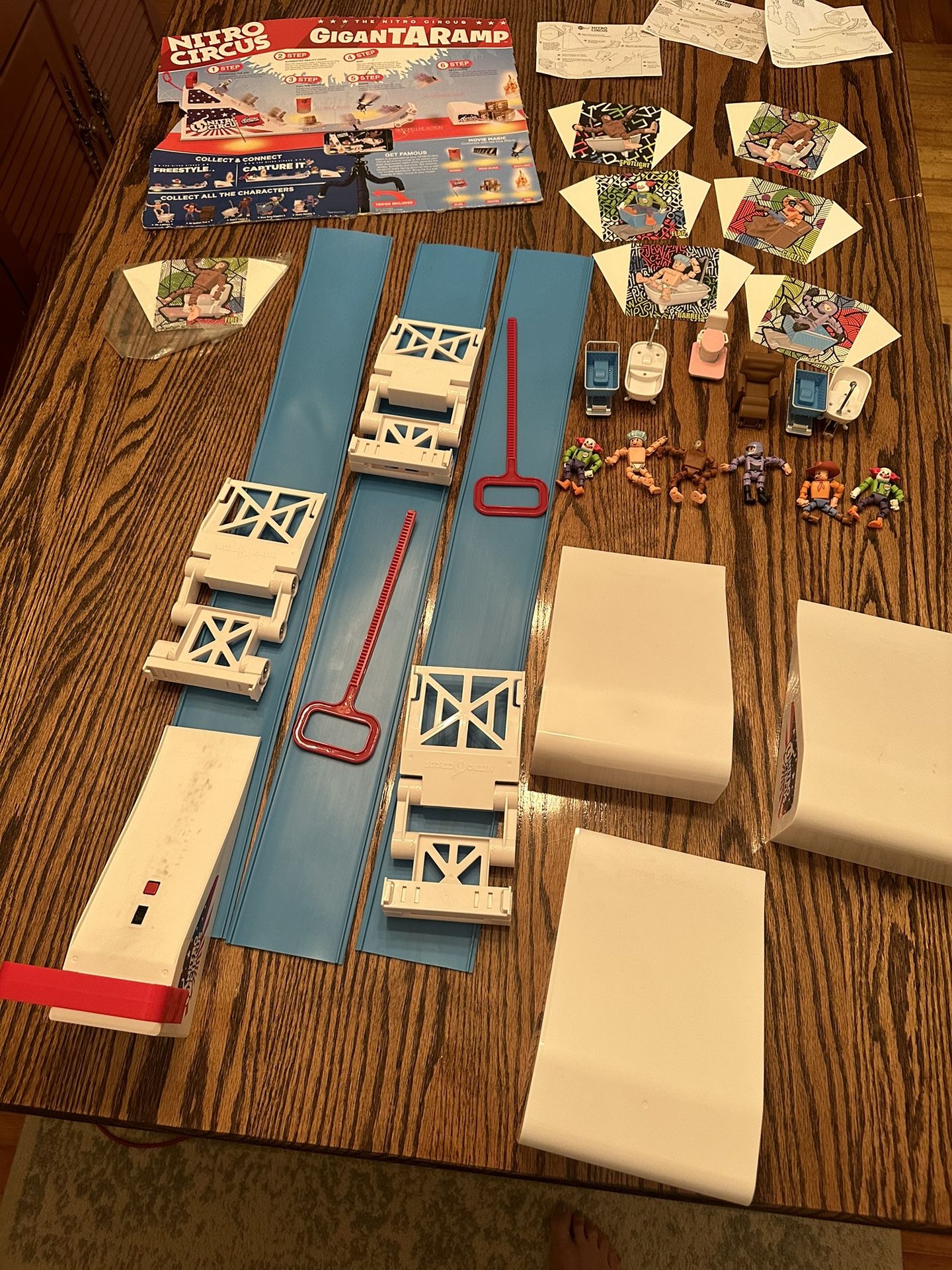 Hex Bug Nitro Circus Ramps And All The Characters Plus More 