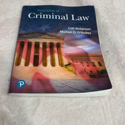 principles of criminal law price