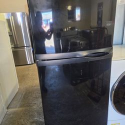 Kitchen aid top and bottom refrigerator Apartment Size warranty Financing With Snap If You Qualify black