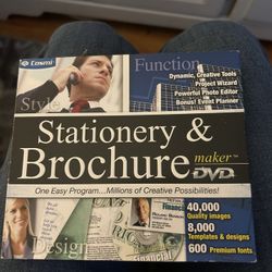 STATIONERY AND BROCHURE MAKER DVD