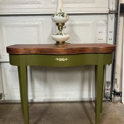 Vintage wooden Folding Table 