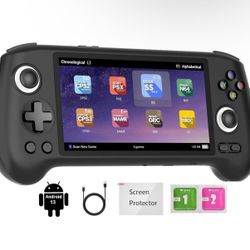 RG556 Retro Handheld Game Console, Android 13 System Unisoc T820 Processor 5.48 Touch Inch AMOLED screen 550