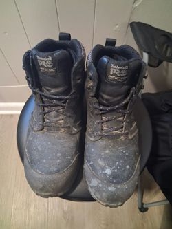 Timberland steal toe work boos siz 10