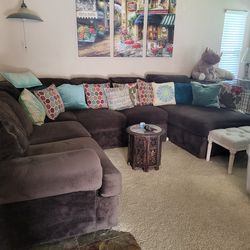 Large sectional sofa couch, Large, 10 ft long