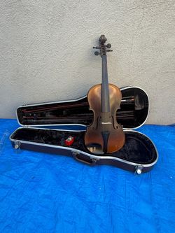 Violin with Bow and Hard Case made in German