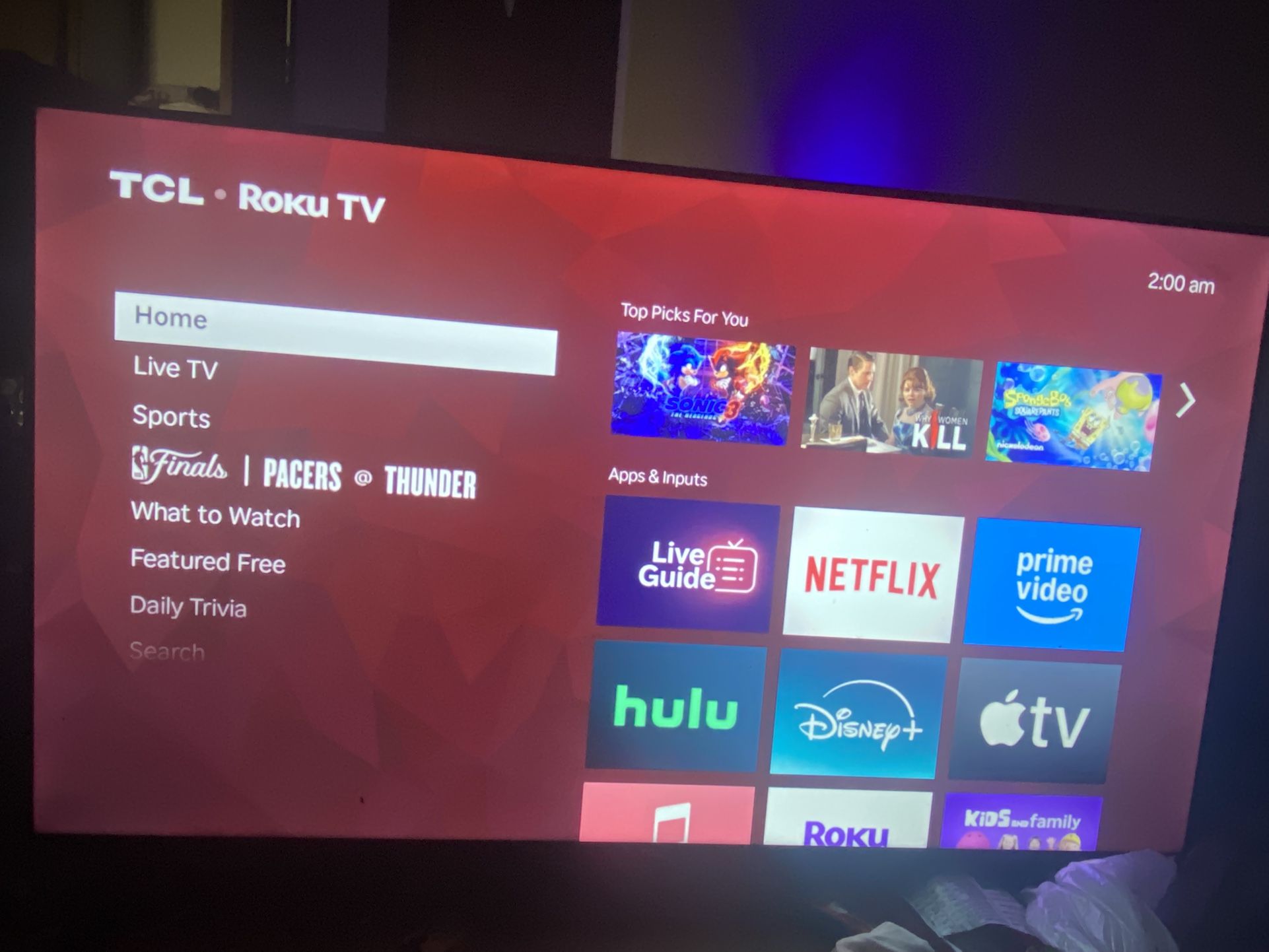43’ TCL roku tv