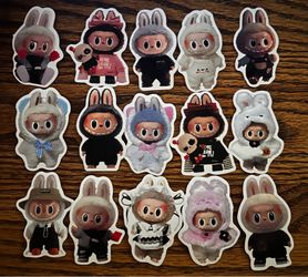Labubu 45 peel & stick Stickers