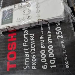 Toshiba  Remote Control - 6,000 BTU Portable A/C