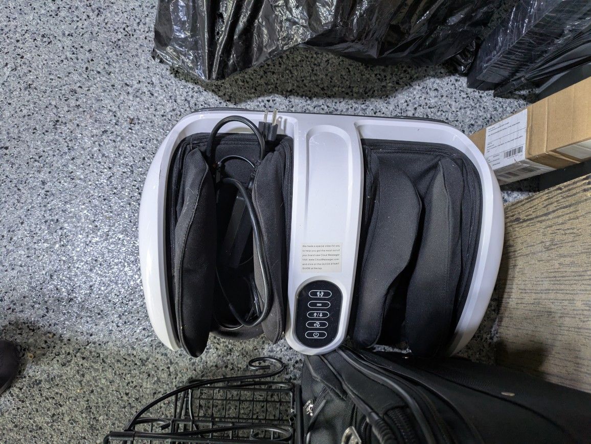 Shiatsu Foot & Calf Massager. Deep Tissue Relief, Improves Circulation & Much More.
