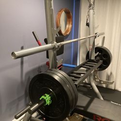 Iron Grip Brand Olympic 45 Lb Barbell