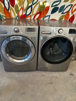 LG washer and dryer gas