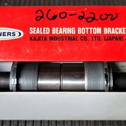 Old-School BMX Kajita Japan Sealed Cartridge Euro Bottom Bracket - NOS