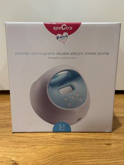 Spectra S1 Plus Premier Double Electric Breast Pump - New In Box