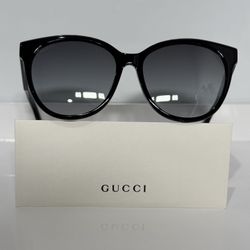 Gucci GG1171SK 002  Big Soft Round Acetate Woman’s Sunglasses 57mm