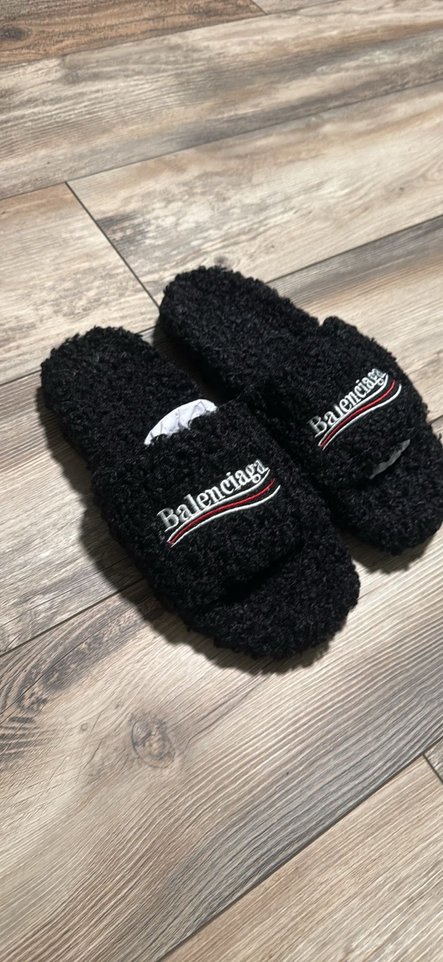 Balenciaga Black Slides
