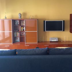 Italian Designer Presotto Wall Unit 